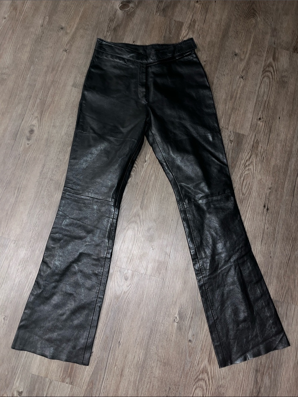 GIPSY BY MAURITIUS Leather Flare Pants